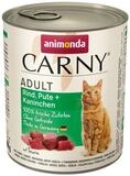 Animonda Carny Adult Rind, Pute + Kaninchen 800 g - 6 St&uuml;ck, Nassfutter f&uuml;r:...