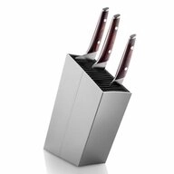 Eva Solo Messerblock schr&auml;g Aluminium H 31 cm