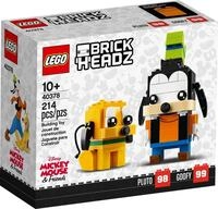 LEGO&reg; LEGO&reg; BrickHeadz 40378 Goofy & Pluto Konstruktionsspielsteine, (214 St)