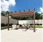 Paragon Pavillon FLORIDA, Aluminiumpavillon mit verstellbarem Sonnensegel
