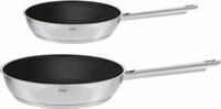 R&Ouml;SLE Pfannen-Set ELEGANCE, Edelstahl 18/10 (Set, 2-tlg., 1x Bratpfanne &Oslash; 20...