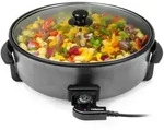 Tristar Elektrische Multipfanne, 1500 W, Elektropfanne XXL mit Glasdeckel &