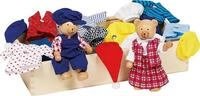 goki Biegepuppe Biegepuppen B&auml;rchens Klamottenkiste, Benna & Bennoh (11-tlg)