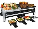 Steba Raclette RC 108, 8 Raclettepf&auml;nnchen, 2000 W schwarz
