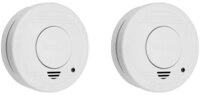 smartwares Rauchwarnmelder 2er Set 10.048.28 Rauchmelder