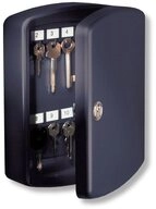 Burg W&auml;chter Schl&uuml;sseltresor Schl&uuml;sselschrank "Key-Box" - 24 Haken, schwarz,...