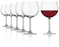 St&ouml;lzle Weinglas St&ouml;lzle Lausitz Weinland Burgunderglas 650ml (6er Set), Glas