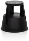 hjh OFFICE Tritthocker TIO-M I Elefantenfu&szlig; Kunststoff H&ouml;he 43.0 cm, Rollhocker