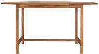 vidaXL Gartentisch, Outdoor Tisch 150x150x75 cm Teakholz Massiv