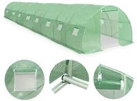 vidaXL Gew&auml;chshaus Gew&auml;chshaus 36m&sup2; 1200x300x200 cm, Gew&auml;chshaus 36 m&sup2;...