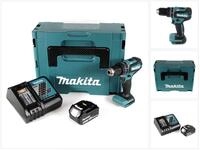 Makita Schlagbohrmaschine DHP 485 RM1J 18 V Li-Ion Akku Schlagbohrschrauber im...