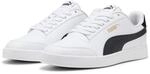 Sneaker PUMA "SHUFFLE", Herren, Gr. 43, puma wei&szlig;, puma schwarz, puma team gold,