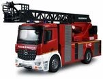 Amewi RC-Bagger Amewi RC Mercedes Benz Feuerwehr Drehleiterfahrzeug 1:18 RTR