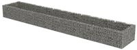 vidaXL Hochbeet, Gabionen-Hochbeet Verzinkter Stahl 540&times;90&times;50 cm