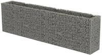 vidaXL Hochbeet, Gabionen-Hochbeet Verzinkter Stahl 360&times;50&times;100 cm