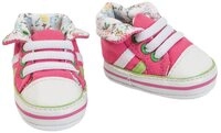 Heless Babypuppe Puppen Turnschuhe - Gr&ouml;&szlig;e 38 - 45 cm - pink