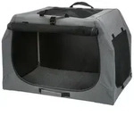 TRIXIE Hunde-Transportbox Hundebox Easy - grau - 71 &times; 49 &times; 51 cm grau 71 &times;...