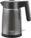 BOSCH Wasserkocher DesignLine TWK5P475, Ausgie&szlig;en ohne Spritzer,...