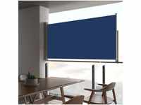 vidaXL Folding Screen 60 x 30 cm Blue