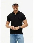 Tommy Hilfiger Poloshirt 1985 SLIM POLO mit Stickerei, Piqu&eacute;-Qualit&auml;t, Slim...