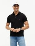Poloshirt TOMMY HILFIGER "1985 SLIM POLO", Herren, Gr. XXXL (58), schwarz,...