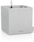 Lechuza&reg; Pflanzk&uuml;bel Canto Stone low 40 quarzwei&szlig; Blumentopf Wasserspeicher