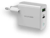 Realpower 352262 Ladeger&auml;t f&uuml;r Mobilger&auml;te Universal Wei&szlig; AC Schnellladung