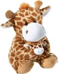 Heunec&reg; Kuscheltier Misanimo, Giraffe mit Baby, 25 cm