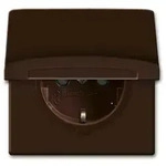 Busch-Jaeger Schuko-Stecker Busch-Jaeger Schuko-Steckdoseneinsatz IP44 braun 20