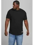 Jack & Jones PlusSize T-Shirt NOA TEE mit abgerundetem Saum, bis Gr&ouml;&szlig;e 6XL...