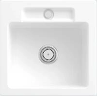 Villeroy & Boch K&uuml;chensp&uuml;le 3345 01 RW, Quadratisch, 51/22 cm, Siluet Serie,