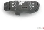 Wolters Hundepullover Strickpullover Elch grau 40cm breite Brust