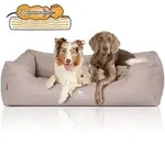 Knuffelwuff Tierbett Hundebett Luisa Sunshine-Edition, Orthop&auml;disch beige 85...
