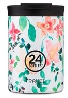 24 Bottles Becher Isolierbecher 0,35 l Travel Tumbler Little Buds, Edelstahl,