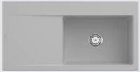 Villeroy & Boch K&uuml;chensp&uuml;le 3361 01 SM, Rechteckig, 100/22 cm, Becken rechts