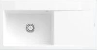 Villeroy & Boch K&uuml;chensp&uuml;le 3362 01 R1, Rechteckig, 100/22 cm, Becken links
