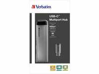 Verbatim Laptop-Dockingstation USB-C® Multiport Hub USB 3.1 GEN1 / U3 / HDMI