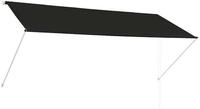 vidaXL Markise Einziehbare Markise 300&times;150 cm Anthrazit (1-St)
