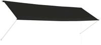 vidaXL Markise Einziehbare Markise 400&times;150 cm Anthrazit (1-St)