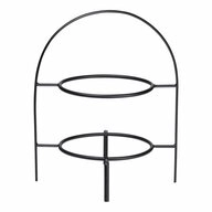 ASA SELECTION Etagere &agrave; table ligne noir 2-stufig f&uuml;r 21 cm Teller, Metall,...