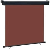 vidaXL Seitenmarkise 175 x 250 cm Balkon-Seitenmarkise 170x250 cm Braun