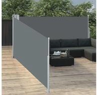 vidaXL Markise vidaXL Ausziehbare Seitenmarkise Anthrazit 100 x 1000 cm