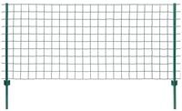 vidaXL Gartenzaun Metallzaun Stahl 20 x 1,2 m Gr&uuml;n, (1-St)