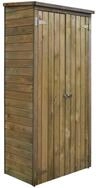 vidaXL Garten-Ger&auml;teschrank NA Ger&auml;teschuppen Kiefernholz 85x48x177 cm