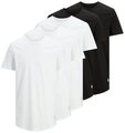 Jack & Jones T-Shirt JJENOA TEE SS CREW NECK 5PK MP NOOS (Packung, 5-tlg.,...