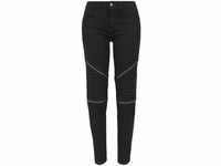 URBAN CLASSICS Skinny-fit-Jeans Stretch Damen Bikerhose mit Stretch