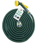 Steuber Gartenschlauch Flexibel, inkl. Spr&uuml;hkopf und 3-tlg. Adapter-Set, 1/2...