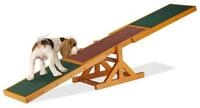 relaxdays Tier-Wippe Dog Agility Wippe, Holz, (1-tlg)
