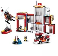Sluban Fire Feuerwache M38-B0631 Konstruktions-Spielset