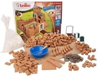 teifoc Ritterburg Steinbaukasten, (Made in Germany, 435 St., Kreativspielzeug),
